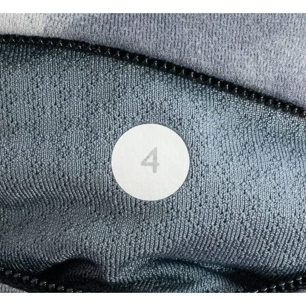 Lululemon Athletic Leggings Black and Gray Women's Size 4